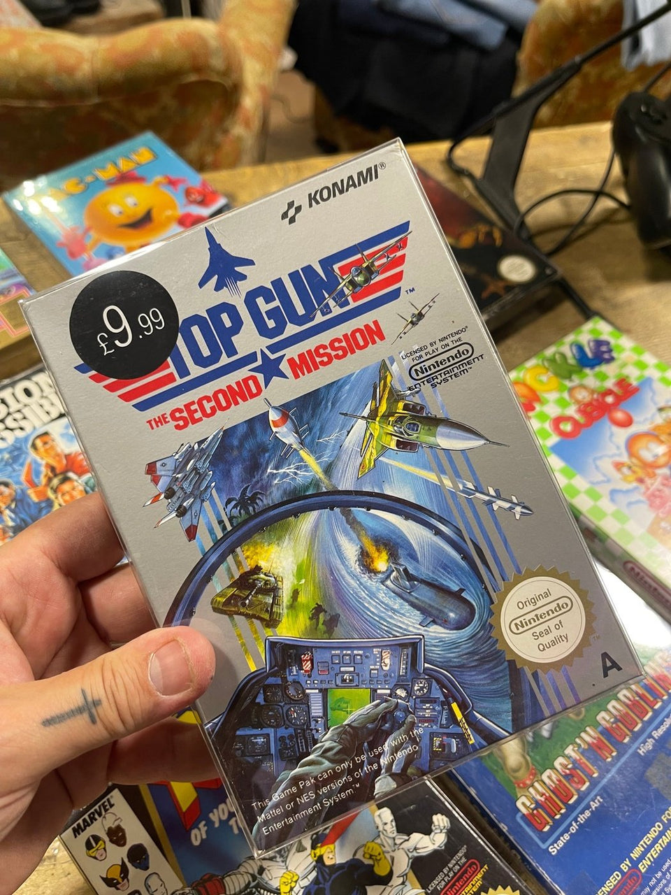 Gioco nintendo nes Top Gun second mission