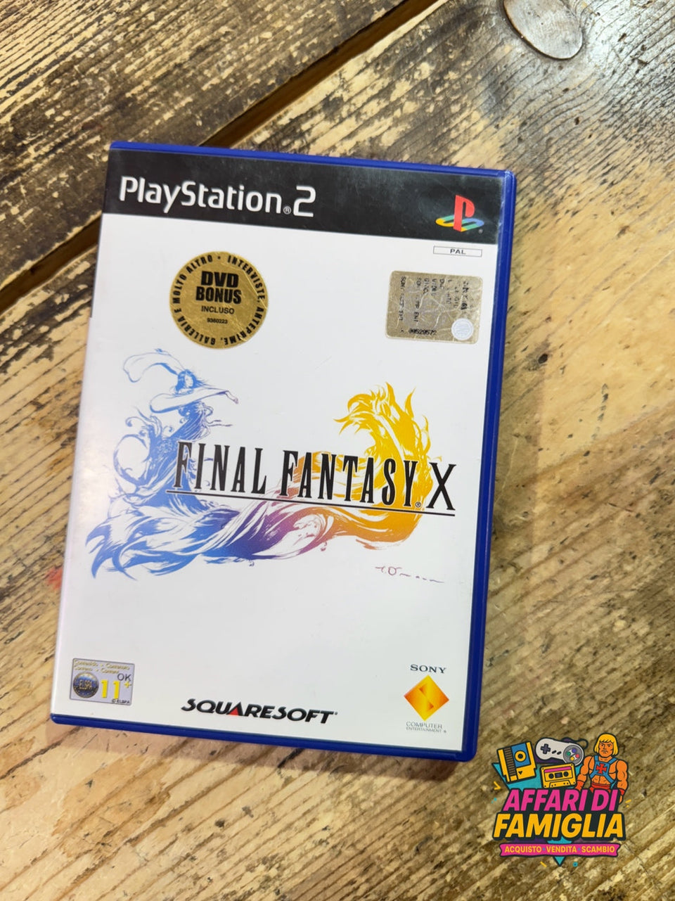 Final Fantasy X – ps2 PlayStation 2 (PAL, 2002)
