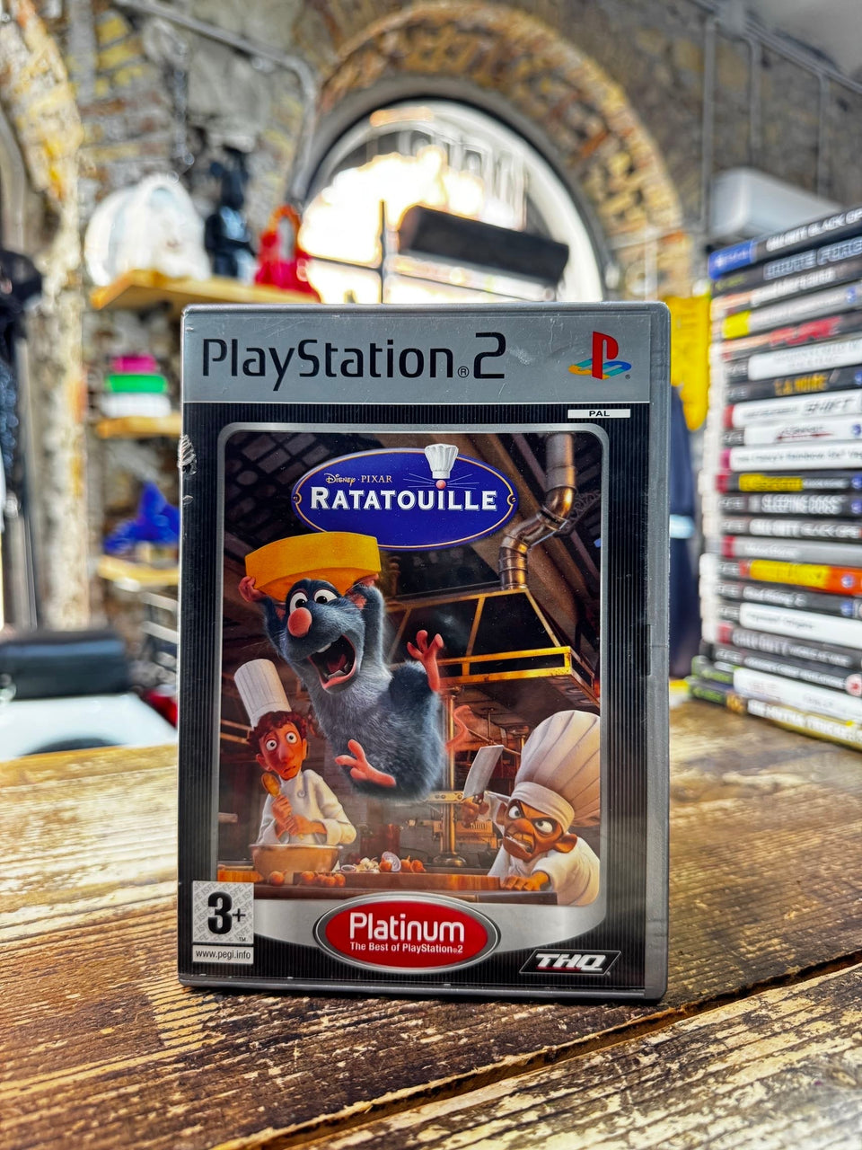 disney pixar ratatoile  platinum ps2 Playstation 2 pal no insert