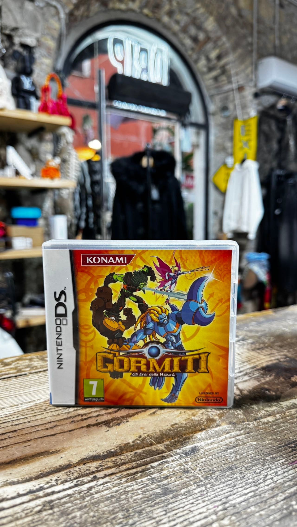 gormiti gli eroi della natura nintendo ds pal