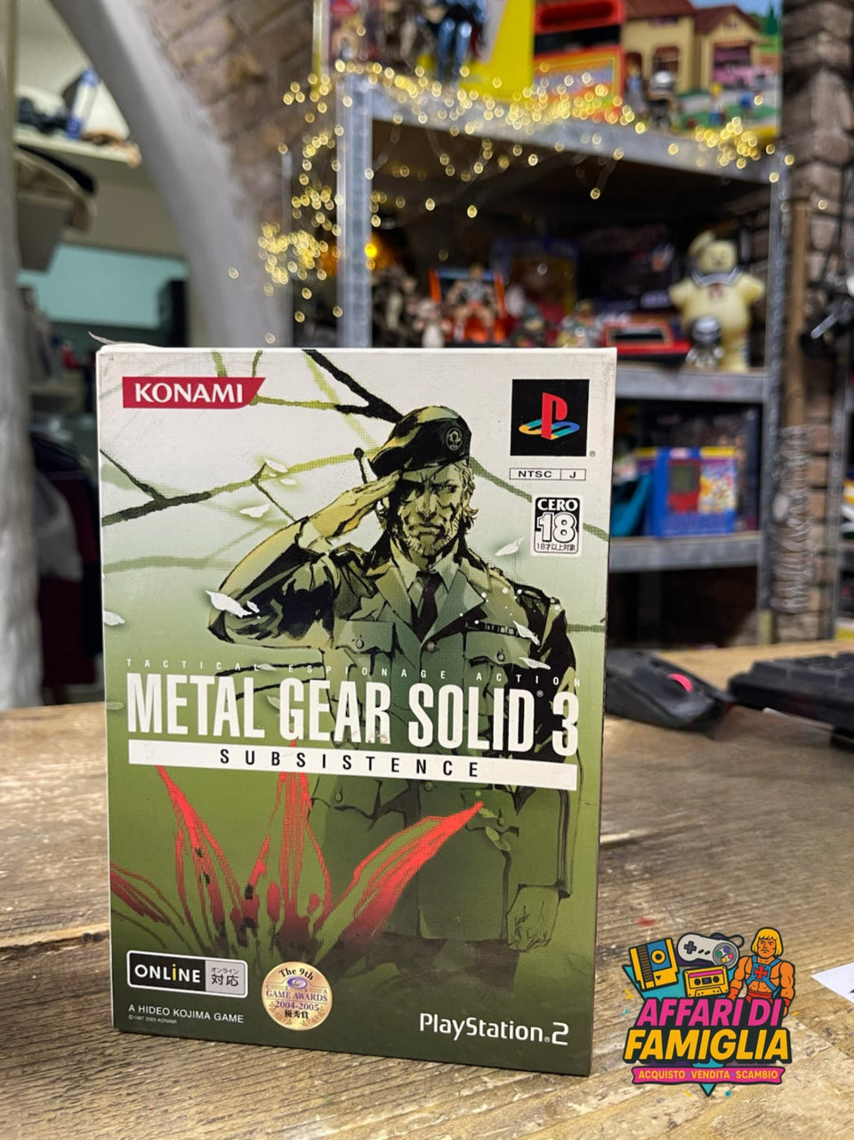 Metal Gear Solid 3: Subsistence –ps2 PlayStation 2 (NTSC-J, 2005)