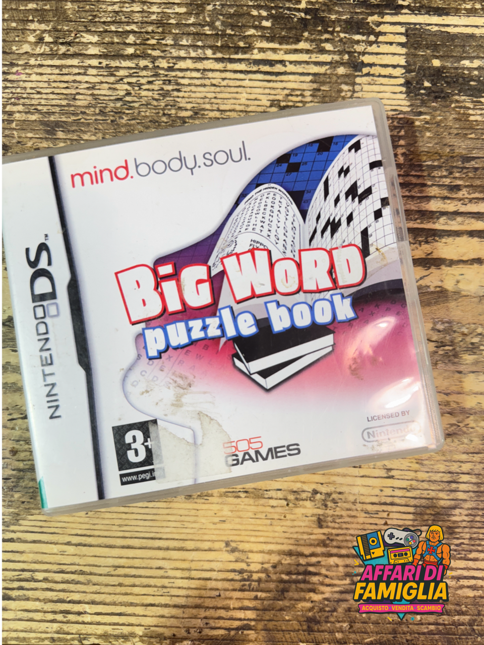 Gioco nintendo ds big world puzzle book
