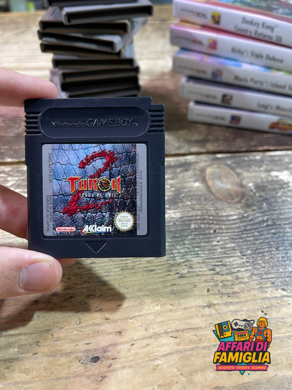 Gioco nintendo game boy turok 2 1998