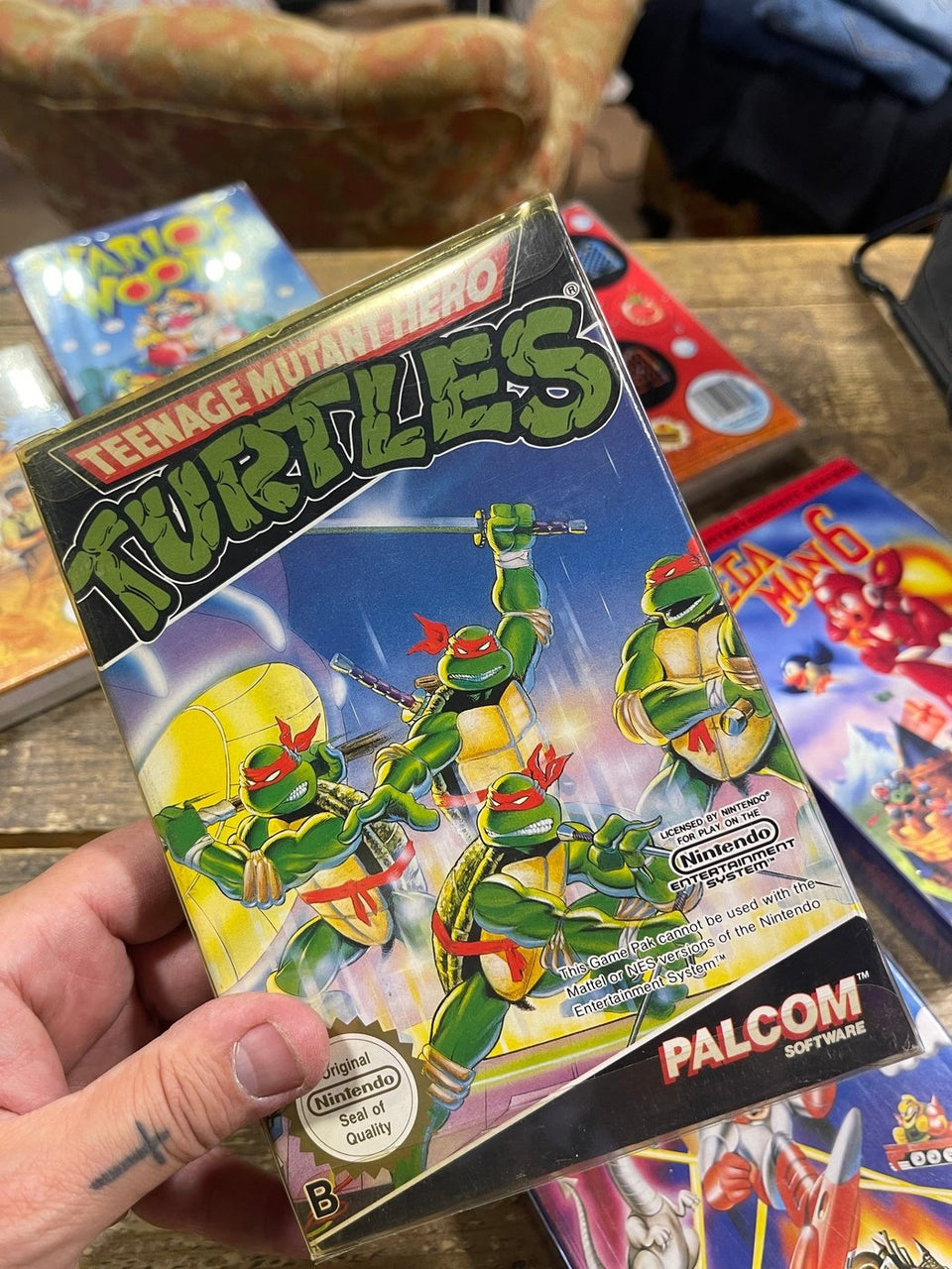 Gioco nintendo nes Tuetles