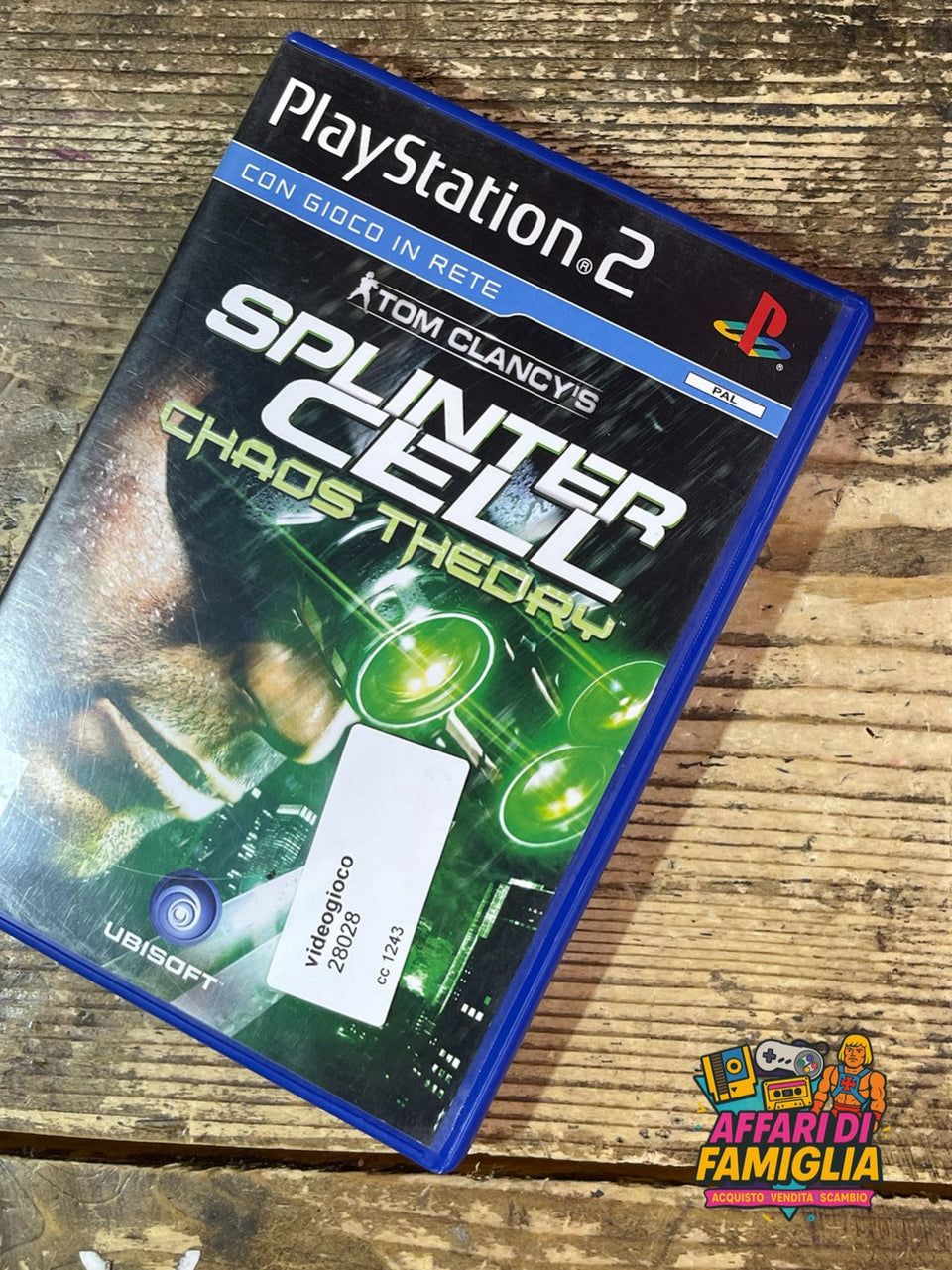 Splinter cell chaos theory playstation 2 ps2 pal