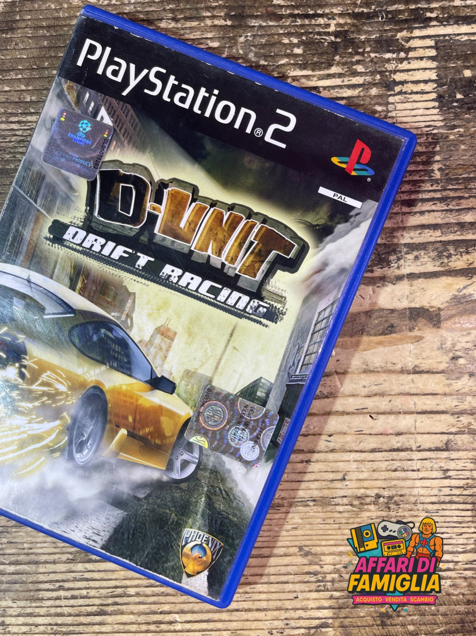 d-unit drift racing playstation 2 ps2 pal