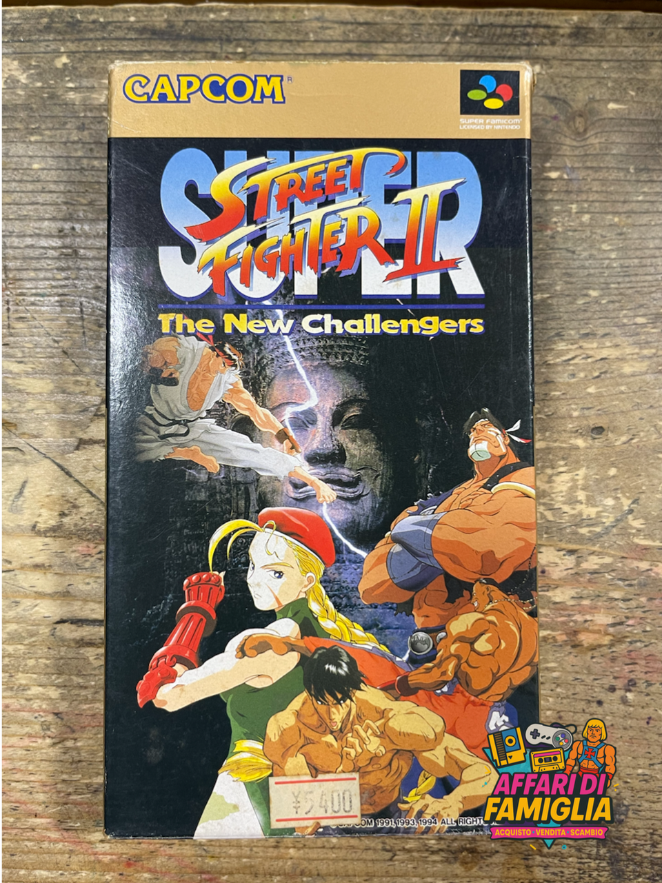 Gioco Super Street Fighter II: The New Challengers – Super Famicom (Jap, 1994)