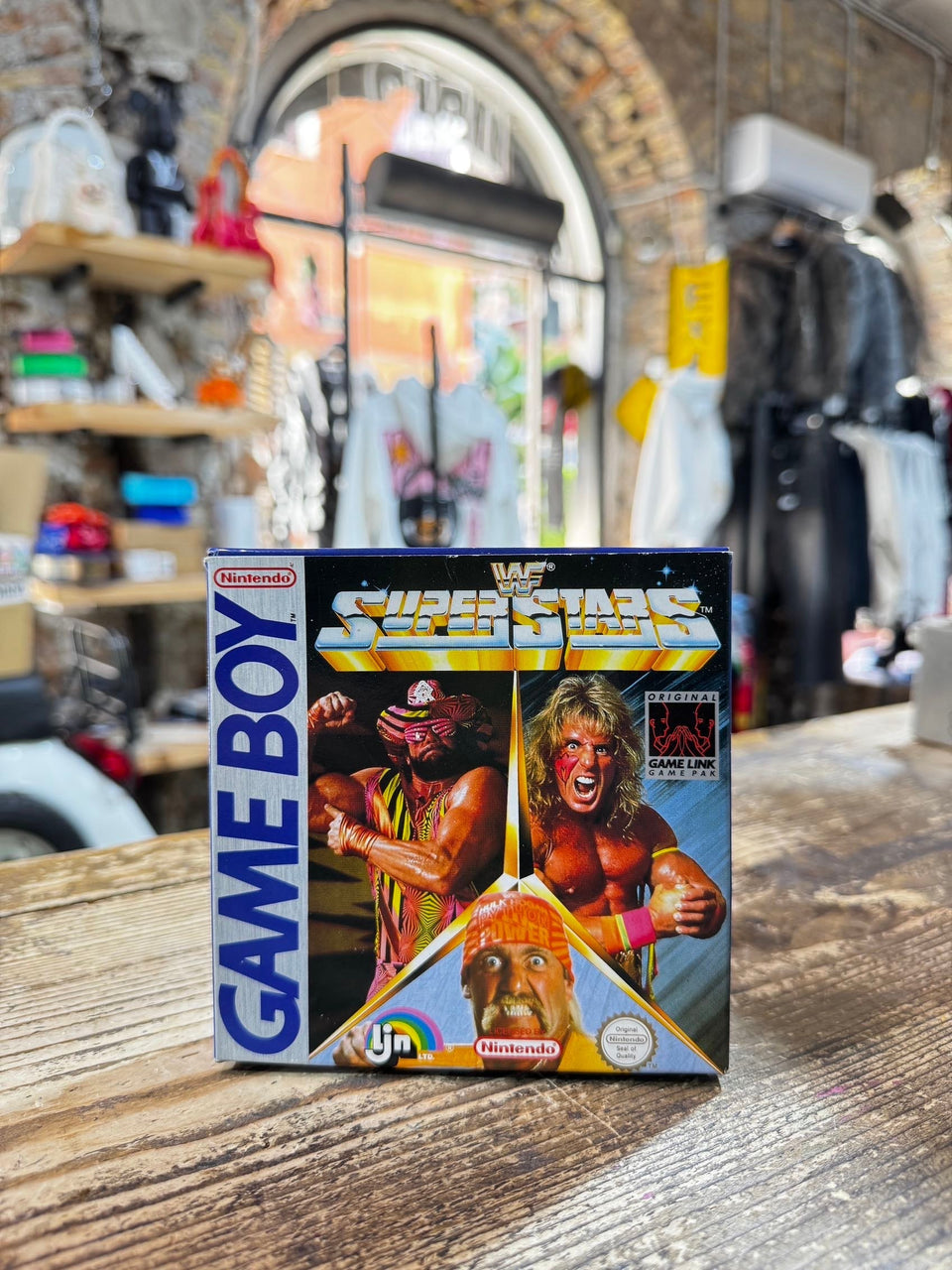 Wwf super stars cib game boy gb