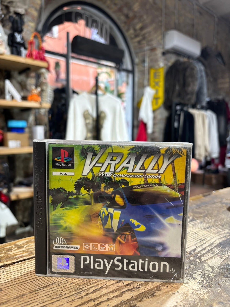 v-rally - playstation 1 ps1 pal