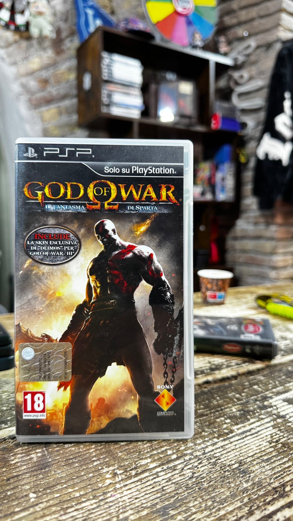 Gioco sony psp god of war: il fantasma di sparta