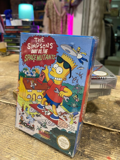 Gioco nintendo nes The simpson Burt vs the space Mutants Retrogame