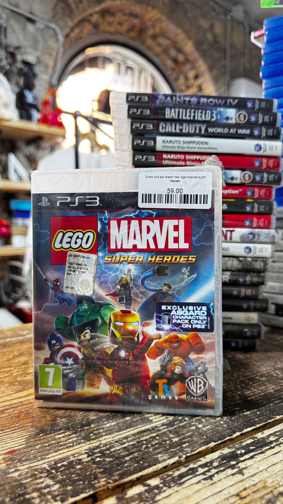 lego marvel super heroes Playstation 3 ps3 pal nuovo
