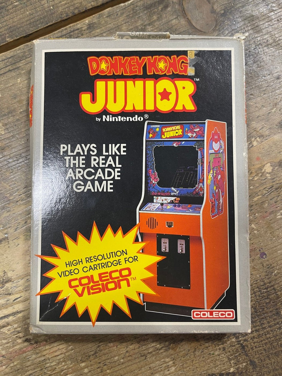 Videogioco Colecovision Donkey Kong Junior CIB