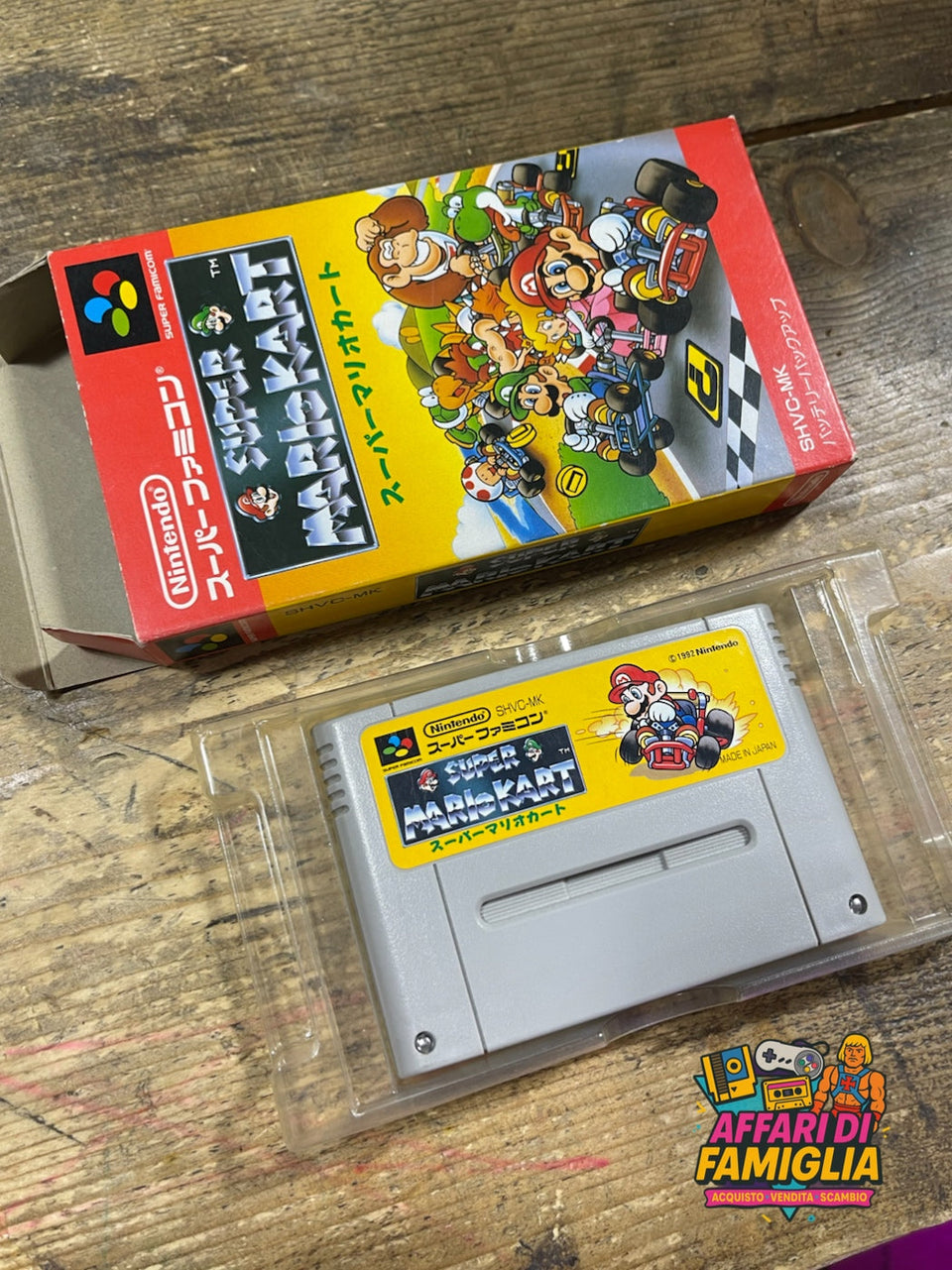 Gioco Super Mario Kart – Super Famicom (Jap, 1992)