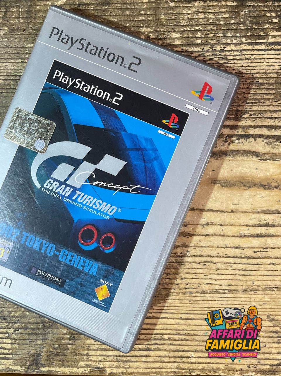 gran turismo concept platinum playstation 2 ps2 pal