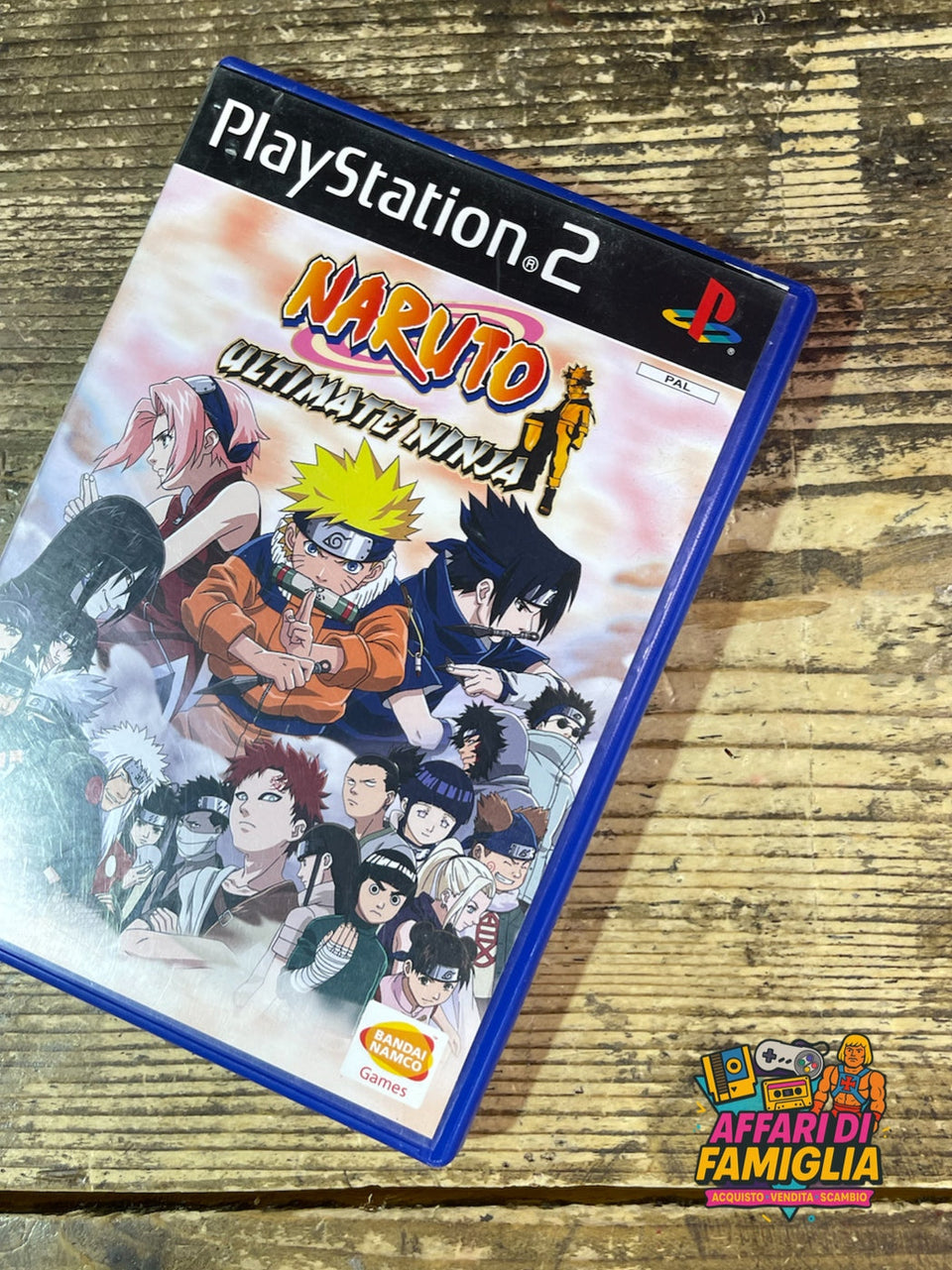 naruto umtimate ninja playstation 2 ps2 pal