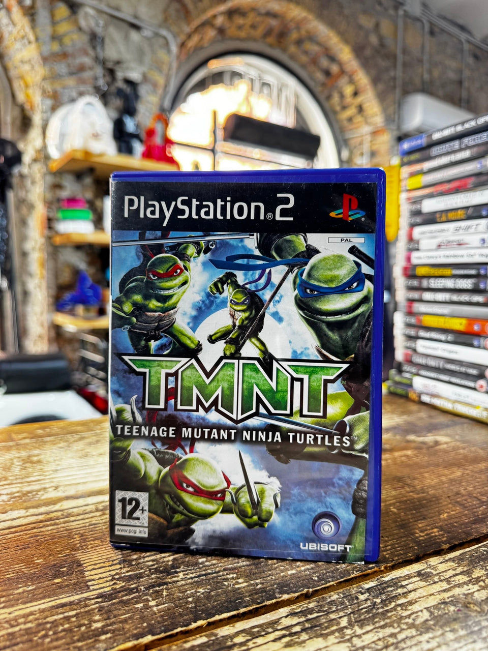 tmnt teenage mutant ninja turtles ps2 Playstation 2 pal cib