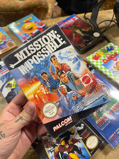 Gioco nintendo nes Mission Impossible Retrogame