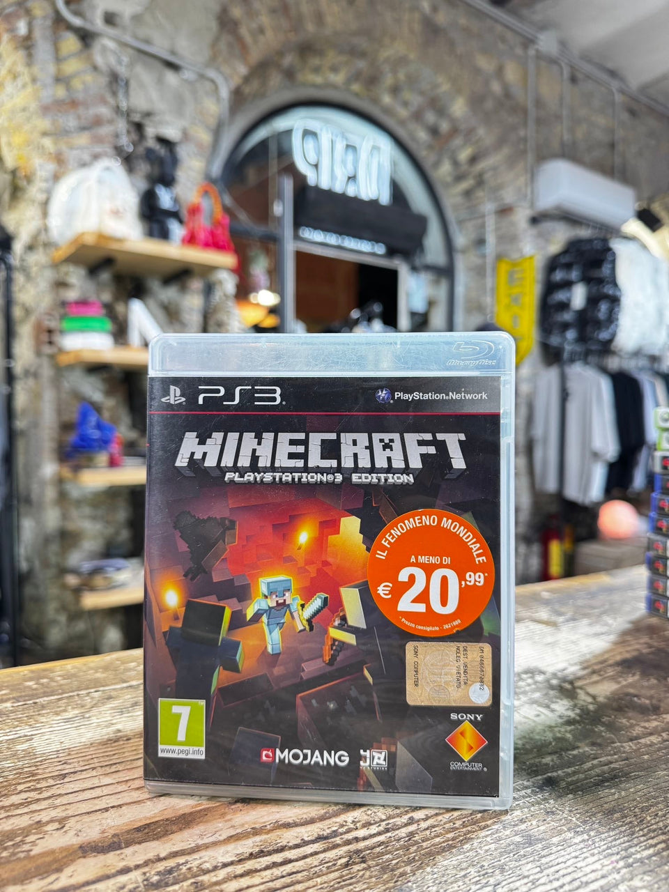 minecraft ps3 sony Playstation 3 pal cib