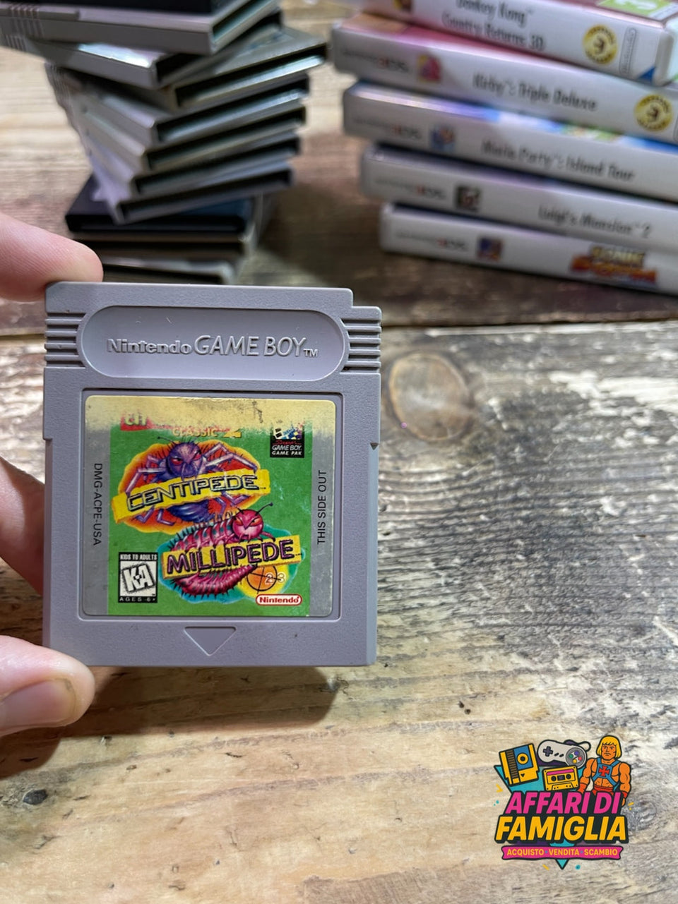 Gioco nintendo game boy centipede 1992