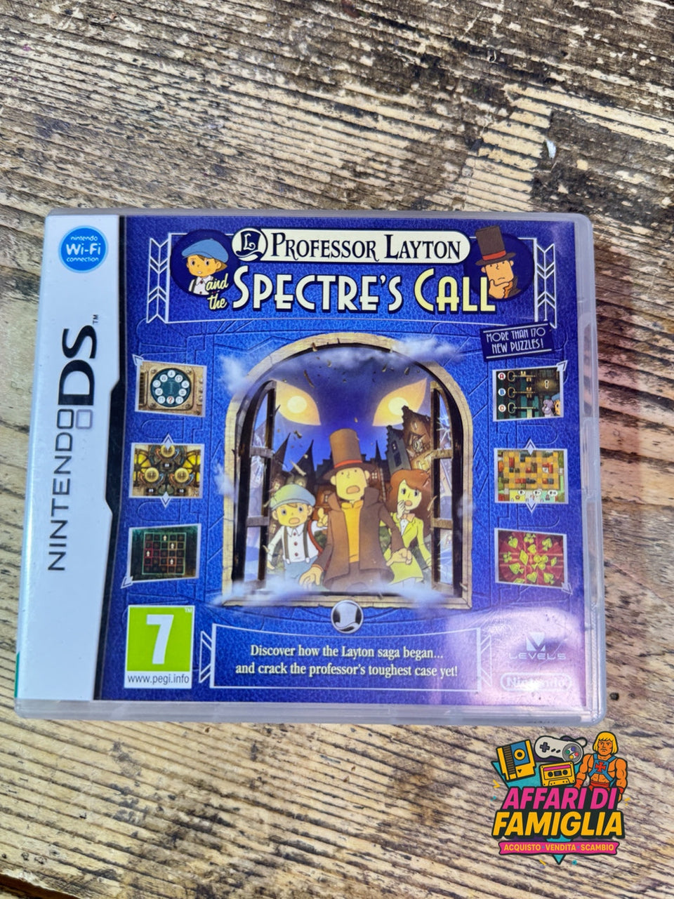 Gioco nintendo ds professor layton spectre's call