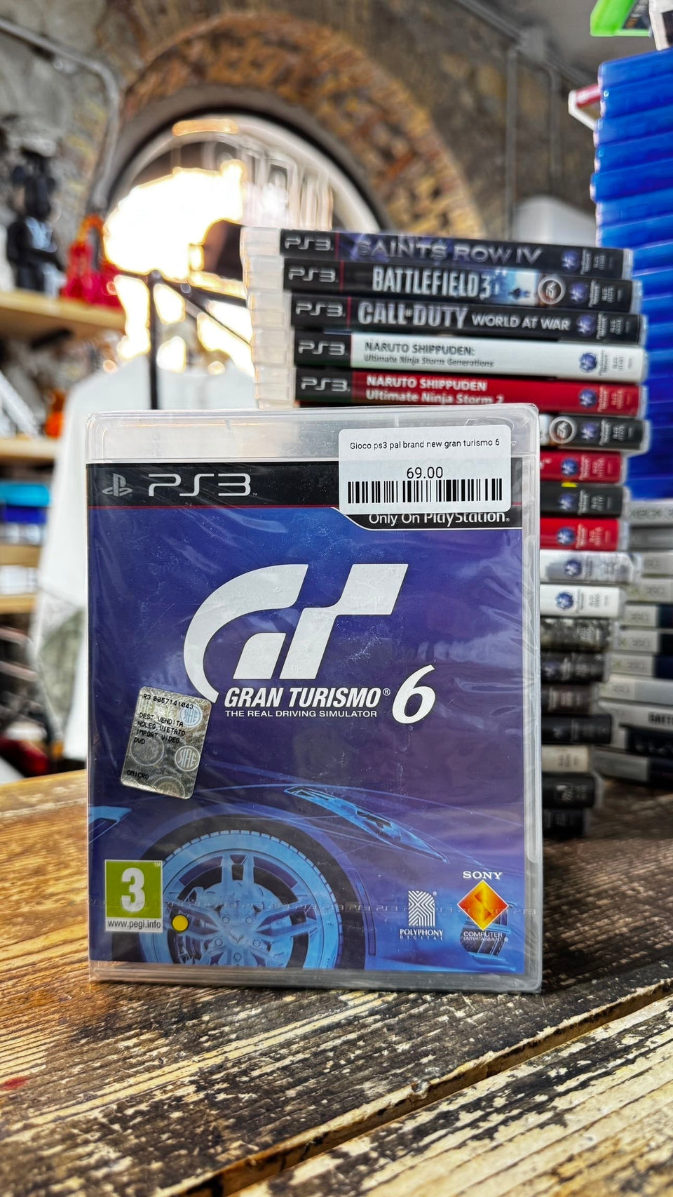 gran turismo 6 Playstation 3 ps3 pal nuovo