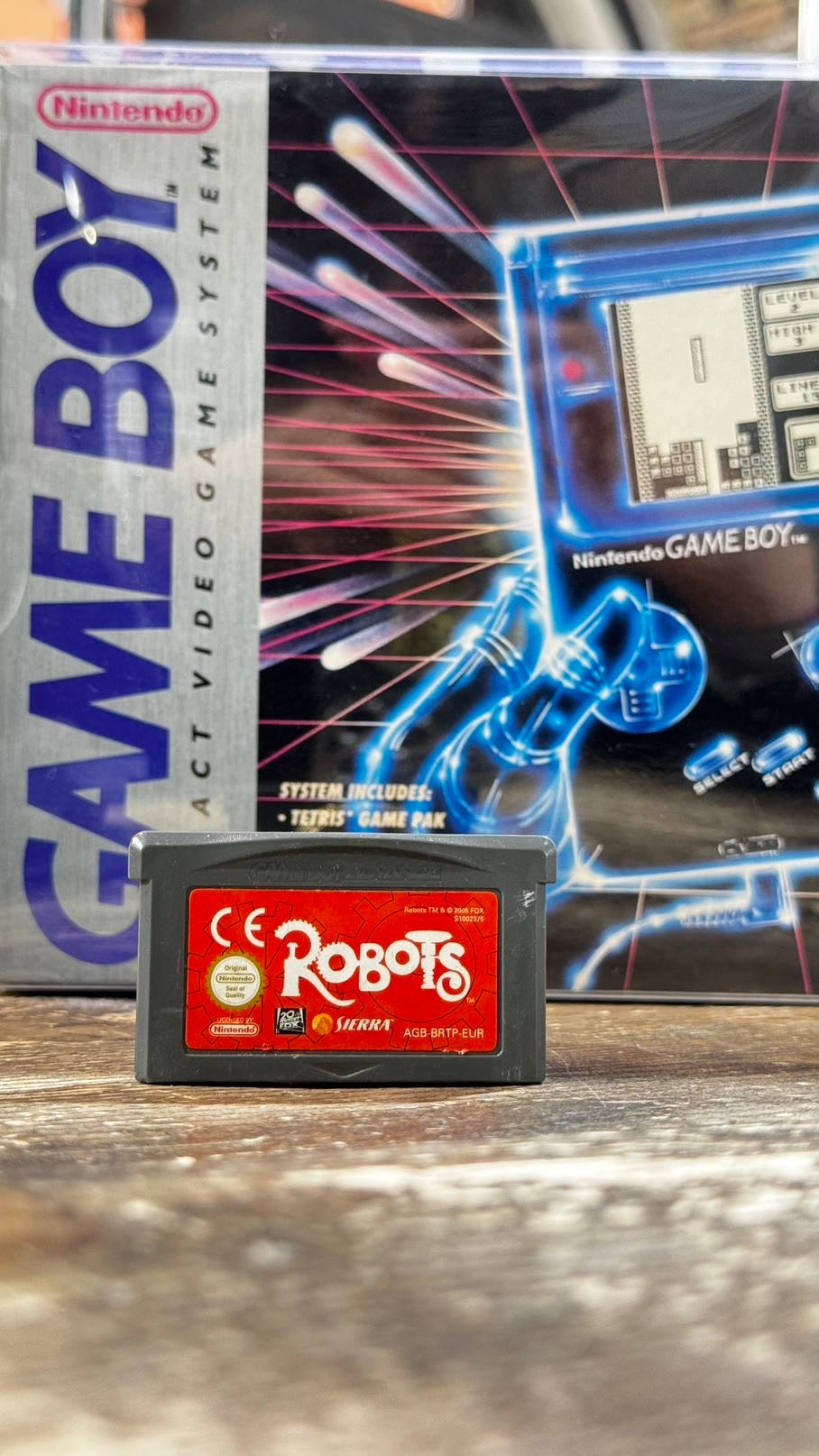 Robots game boy advance gba loose