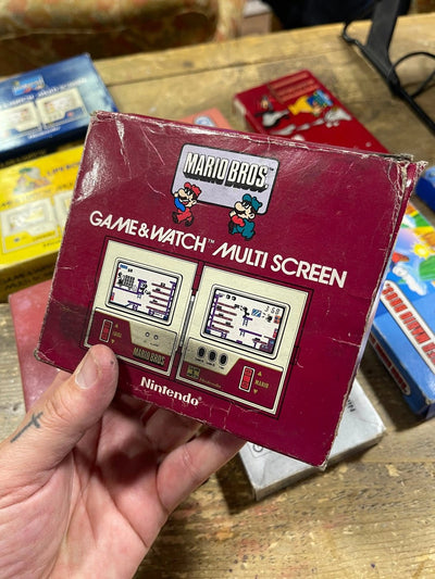 Game watch Mario Bros nintendo Retrogame