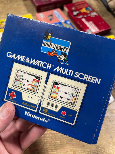 Game watch Rain Shower nintendo Retrogame