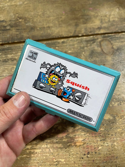 Game watch Squish nintendo Retrogame