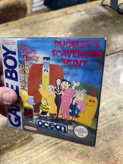 Gioco Game Boy The Addams Family Pugsley's Scavenger Hunt Retrogame