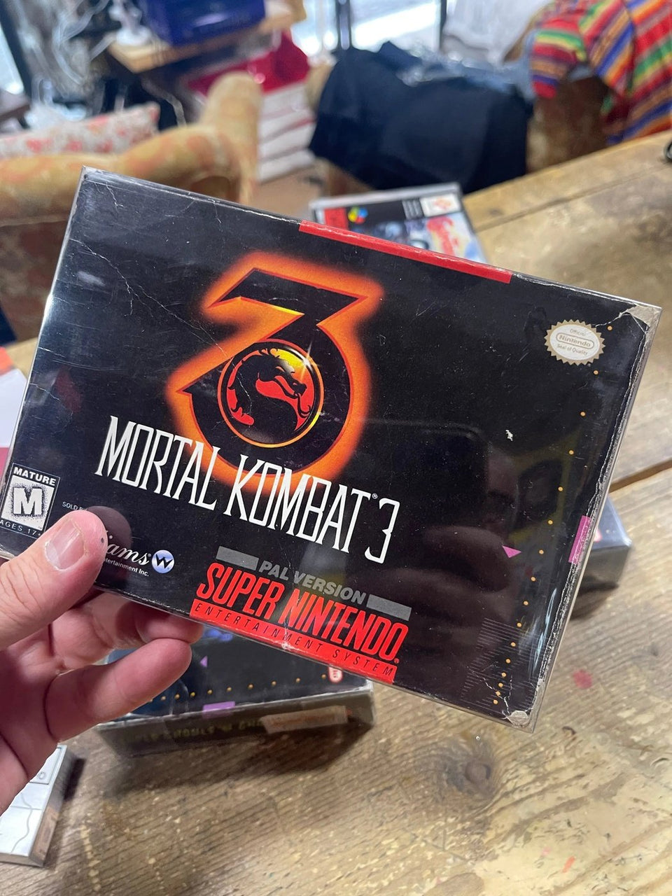 Gioco Mortal Kombat 3 Super Nintendo Pal