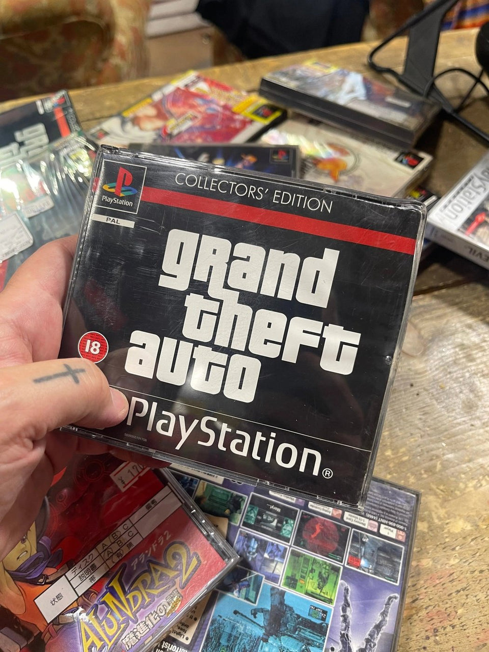 grand theft auto collectors edition playstation 1 ps1 pal