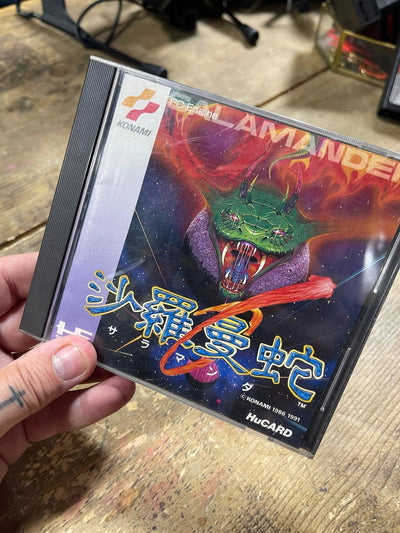 Gioco salamander pc engine Retrogame