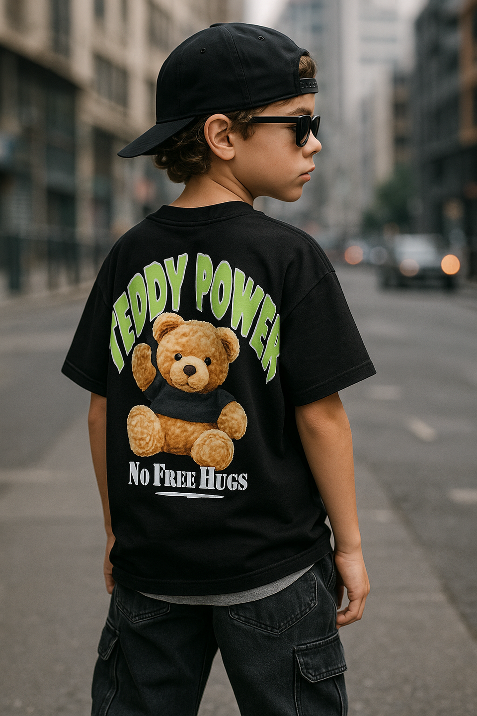 T-Shirt Teddy Power Nera