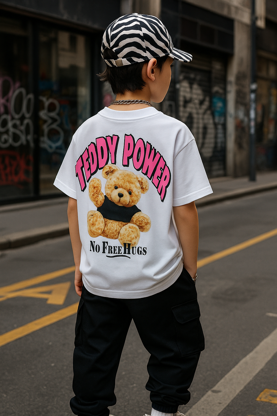 T-Shirt Teddy Power Bianca