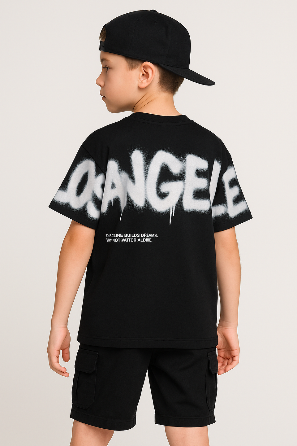 T-Shirt Angels Nera