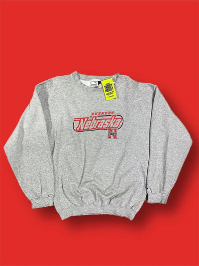 Felpa Nebraska ricamo vintage tg L Thriftmarket