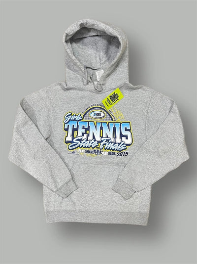 Felpa hoodie Tennis state Finals vintage tg S grigio Thriftmarket