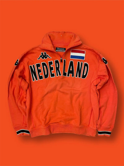 Felpa zip Kappa vintage Nederland Tg M Thriftmarket
