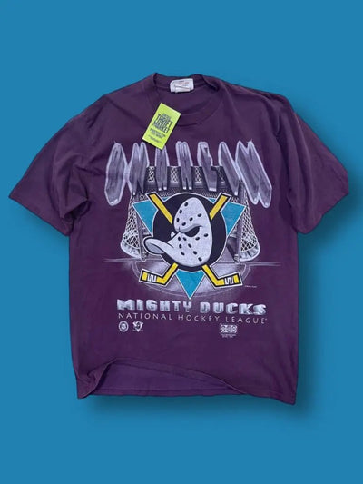 T-shirt Mighty Ducks NHL vintage tg XL Thriftmarket