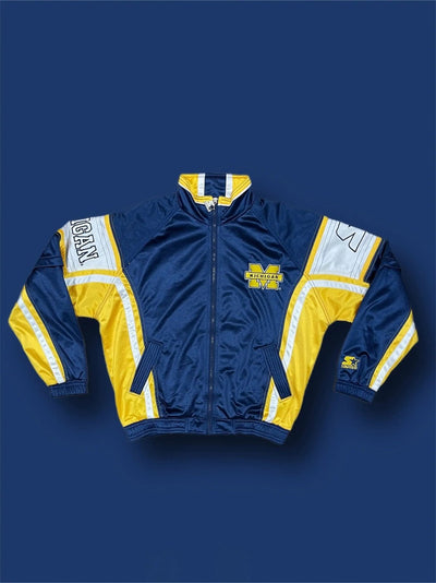 Tracksuit full zip Starter Michigan vintage tg L Thriftmarket